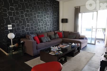 Stylish, fully furnished two-bedroom apartment located in Hamra