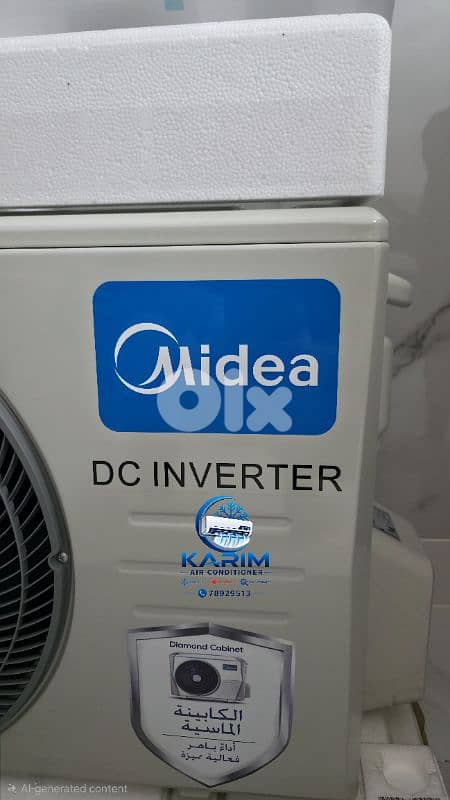 AC MIDEA DUAL INVERTER R32 GEAR ON COOLING & HEATING L1/L2/L3/L4/L5 3