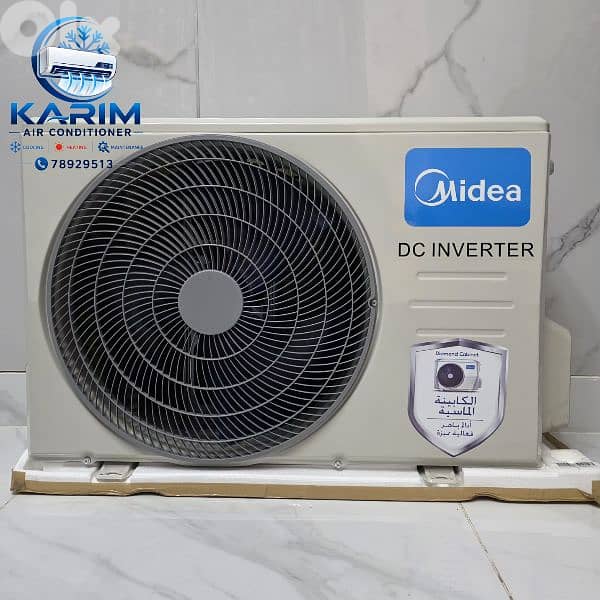 AC MIDEA DUAL INVERTER R32 GEAR ON COOLING & HEATING L1/L2/L3/L4/L5 4
