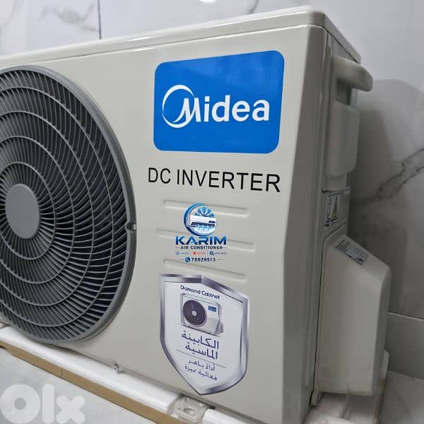 AC MIDEA DUAL INVERTER R32 GEAR ON COOLING & HEATING L1/L2/L3/L4/L5 5