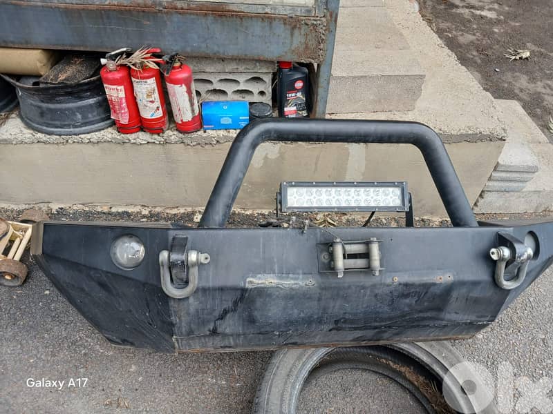 Reinforced Steel Bumper Toyota Prado (2004-2010) 3