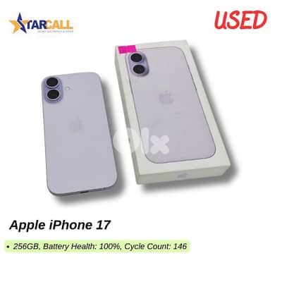 Used Apple iPhone 17 o