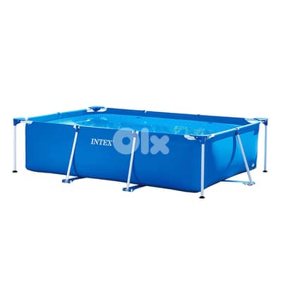 Intex Rectangular Frame Pool 220 x 150 x 60 CM -حوض سباحة بإطار مستطيل