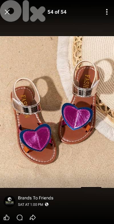 New Children Love Rainbow Tiny Strapy Sandals With Glossy Surface