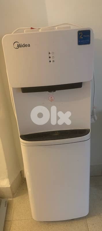 كولر ماركة Midea الأصلية، مستعمل  ومحافظ على نظافته.