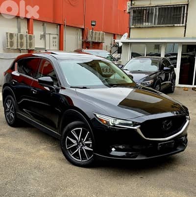 MAZDA CX-5 GRAND TOURING AWD 2018 BLACK/BLACK MINT CONDITION