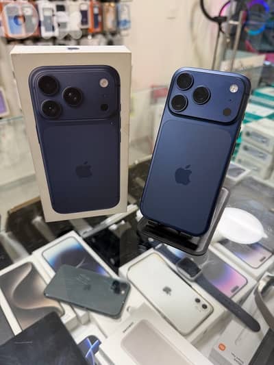 iphone 17 pro 256gb esim blue battery 100% cycle count 53