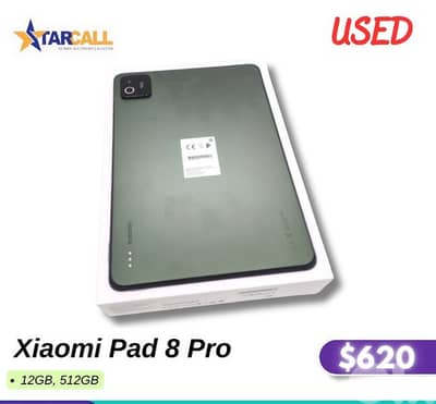 Xiaomi pad 8 pro used