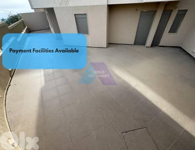 "Payment Facilities" Brand New apartment+Terrace 4sale in Jbeil Town