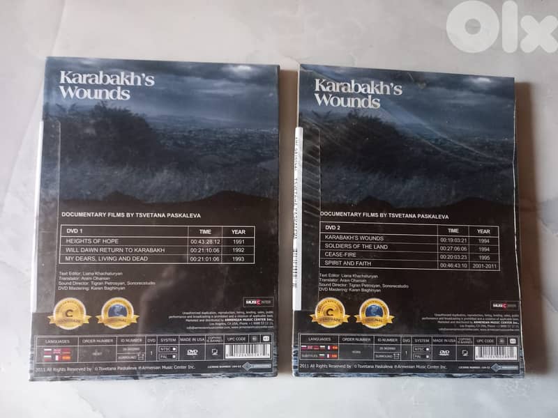 Armenian old movies on original dvds 7
