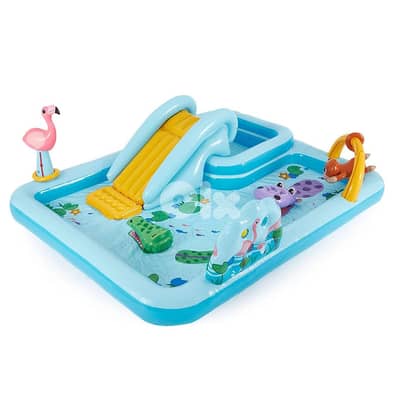 Intex Jungle Adventure Inflatable Play Center With Slide - مركز لعب