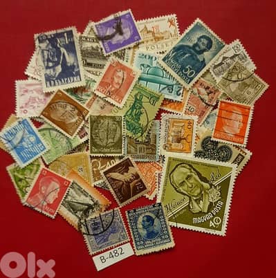 Germany Reich DDR USSR LOT # B-482 set of 50 stamps
