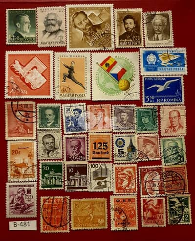 Germany Reich DDR USSR LOT # B-481 set of 36 stamps