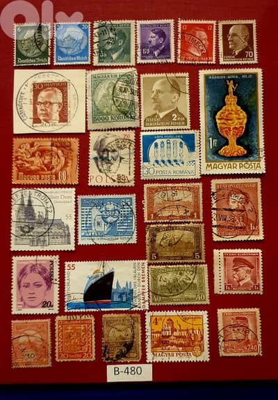 Germany Reich DDR USSR LOT # B-480 set of 27 stamps