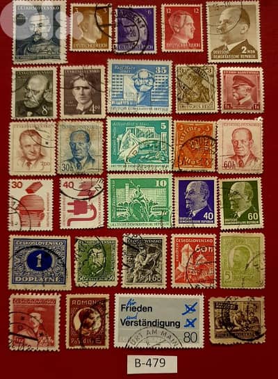 Germany Reich DDR USSR LOT # B-479 set of 29 stamps