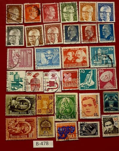 Germany Reich DDR USSR LOT # B-478 set of 32 stamps