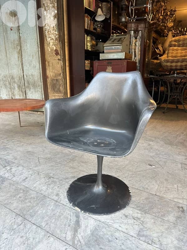Vintage Mid-century Tulip armchairs knoll 3