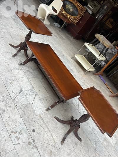 England set table antique طقم طاولات شبنديل انكليزي ولا اروع مألف