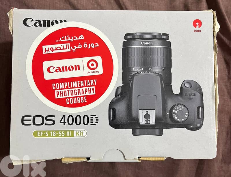 Canon EOS 4000D 1