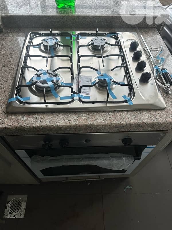 oven and top gaz 4