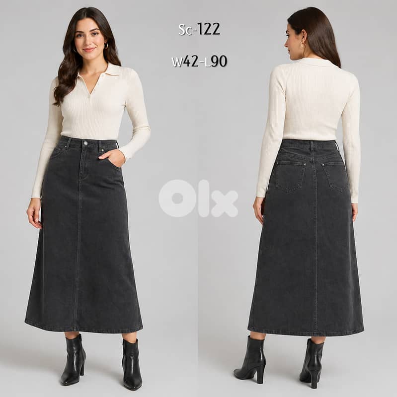 Collection of Corduroy Skirts from European Brands 9