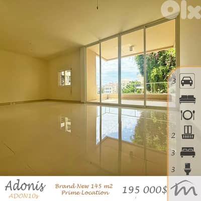 Adonis | Brand New 3 Bedrooms Apartment | 3 Covered Parking | High End