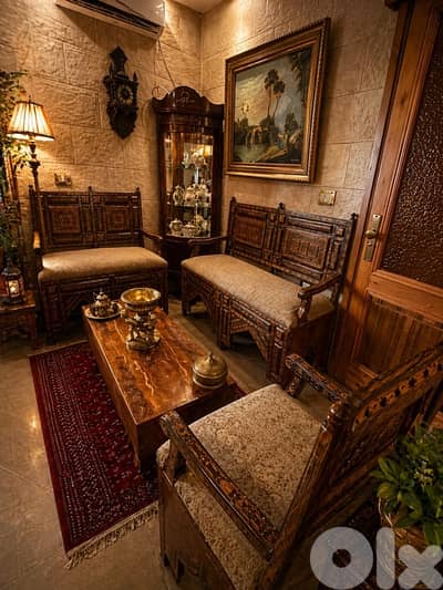 صالون موزاييك انتيك قديم عمرو فوق 100سنه بحالة ممتازة