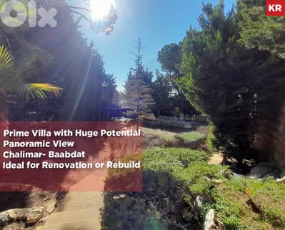 Prime Location Villa with Mountain View, Chalimar,Baabdat REF#KR131079