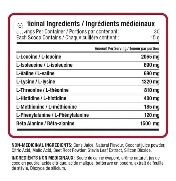 EAA NutraPhase 450G 30 Servings 1