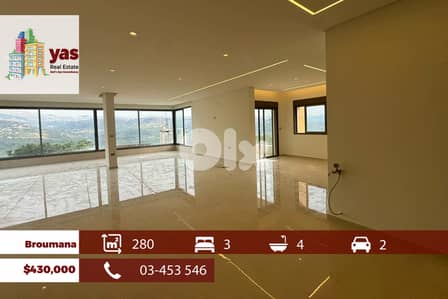 Broumana 280m2 | Brand New | Prime location | Mountain View | OH