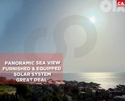 Furnished & Equipped, Solar System, Tabarja/طبرجا  REF#CA135591