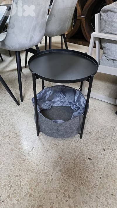 Side table steel.  طاولة ستيل للخارج