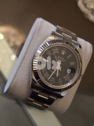 Rolex Datejust II 41mm Roman Dial