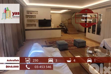 Achrafeih 250m2 | Duplex | Prime Location | Decorated | OH