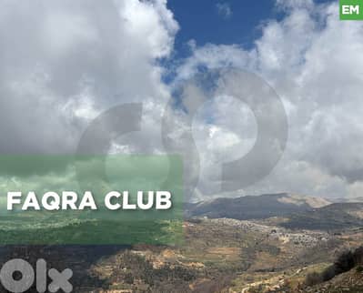 Opportunity now to own this land in Faqra Club/ فقرا كلوب REF#EM134711