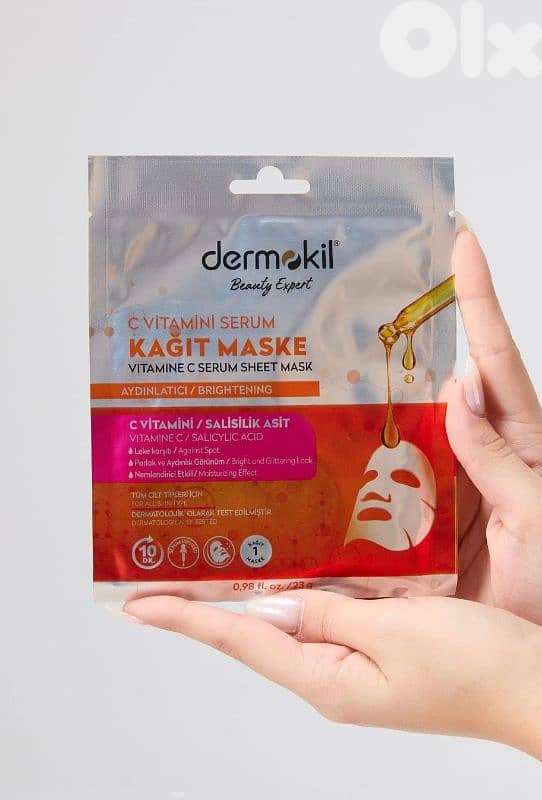 Face mask from dermokil 3