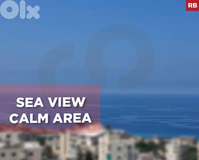 Balconies ,1 Parking spot ,Sea View ,Calm area ,Blat/بلاط REF#RB135598
