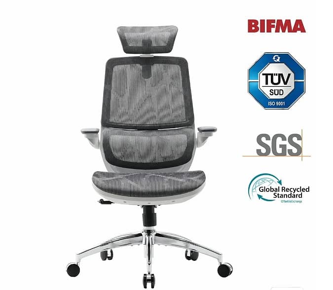 Sihoo M59AS Space-Saving Ergonomic Office Chair with Flip-Up Arms 1