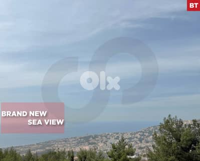 3 balconies/Sea and Mountain view/KfarHbab/كفرباب/ REF#BT135603 !