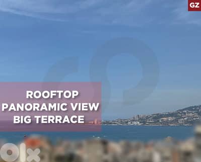 panoramic sea and mountain view, Ghadir, Keserouan/غدير REF#GZ135596