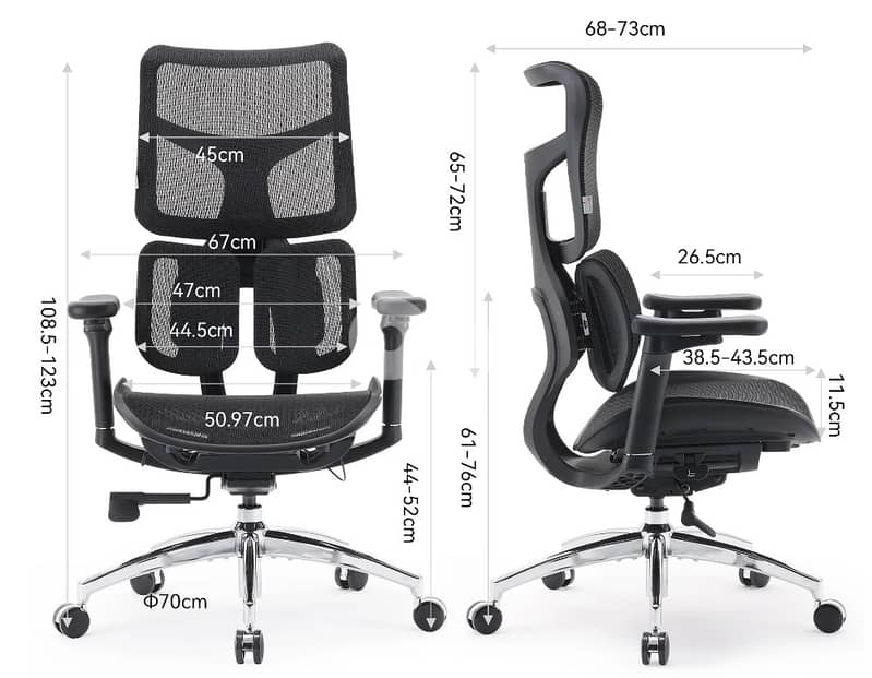Sihoo Doro S100 Ergonomic Office Chair With Dual Dynamic Lumbar Suppor 2