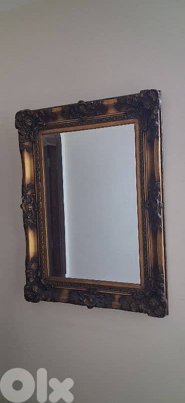 مرايه خشب سنديان السعر ١٠٠