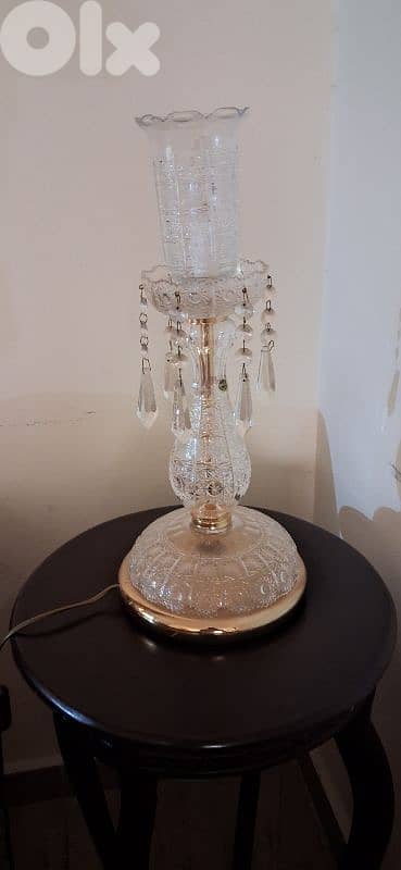 لمبادير كريستال عدد ٢ السعر ١٠٠