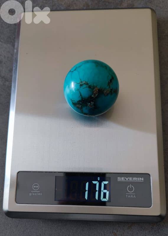 turquoise sphere 176g 1