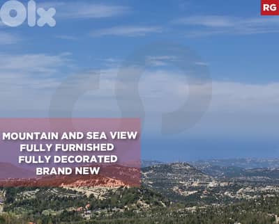 Fully Decorated ,Terrace 390 ,Jbeil ,Mechmech/ مشمش REF#RG135613