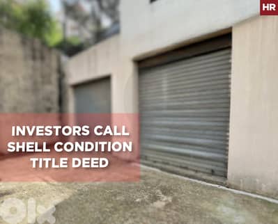 great potential, two access doors, Aley/عاليه REF#HR135614