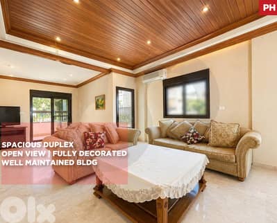 DUPLEX/SEA & MOUNTAIN VIEW/Ain Saadeh, Metn/عين سعادة/ REF#PH135618 !
