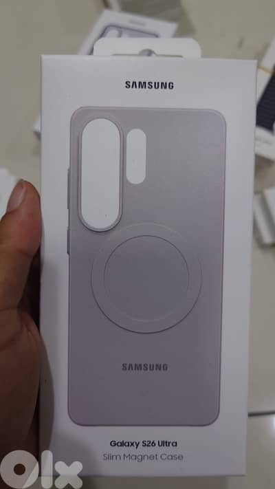 Samsung Galaxy s26 ultra slim magnet case grey