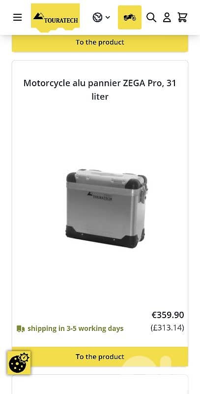 TOURATECH Side Pannier 7