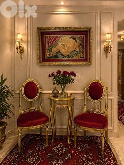 لوحه غوبلان مع كريستين وطاوله